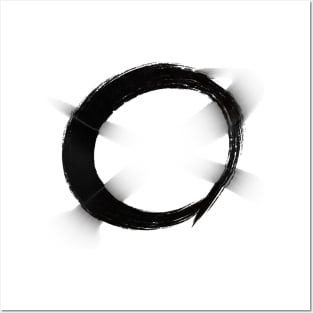 Enso Circle in Abundance + Prosperity Posters and Art